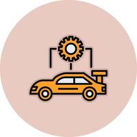 Car Configuration Vector Icon