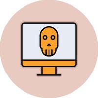 Dead Screen Vector Icon