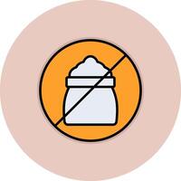 No Sugar Vector Icon