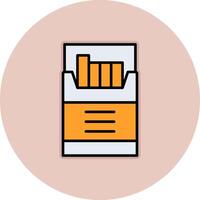 Cigarette Box Vector Icon