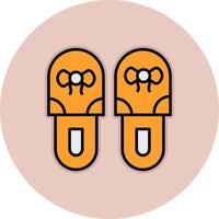 Slippers Vector Icon