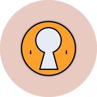 Keyhole Vector Icon