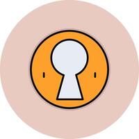 Keyhole Vector Icon