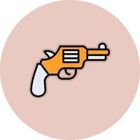 icono de vector de pistola