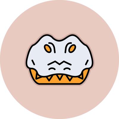 Crocodile Vector Icon