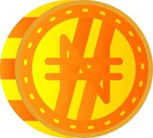 Namecoin Flat Gradient Icon vector