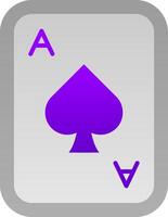 Spades Flat Gradient Icon vector