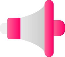 Speaker Flat Gradient Icon vector