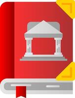 Banking Flat Gradient Icon vector