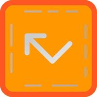 Bounce Flat Gradient Icon vector