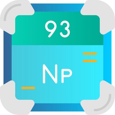 Neptunium Flat Gradient Icon