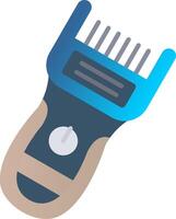 Trimmer Flat Gradient Icon vector