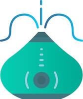 Humidifier Flat Gradient Icon vector