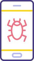 Mobile Virus Vector Icon