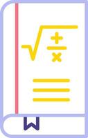 Maths Book Vector Icon