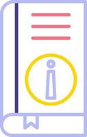 Book Information Vector Icon