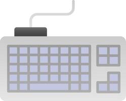 Keyboard Flat Gradient Icon vector