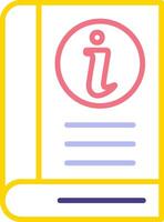 Information Book Vector Icon