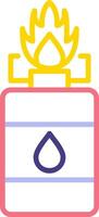 Camping Gas Vector Icon