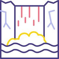 Waterfall Vector Icon