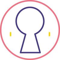 Keyhole Vector Icon