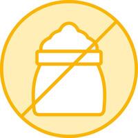 No Sugar Vector Icon