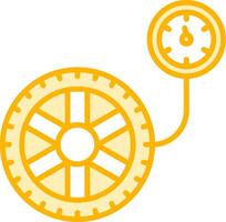 Pressure Gauge Vector Icon