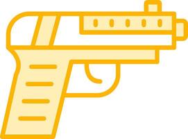 icono de vector de pistola