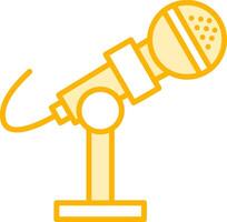 Microphone Stand Vector Icon