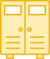 Lockers Vector Icon