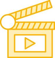 Clapperboard Vector Icon