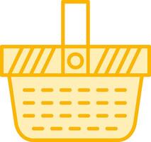 Picnic Basket Vector Icon