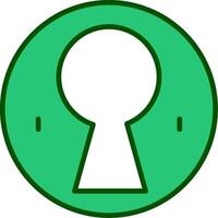 Keyhole Vector Icon