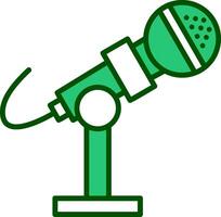 Microphone Stand Vector Icon