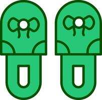 Slippers Vector Icon