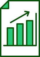 Bar Chart Vector Icon