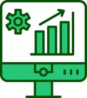 Market Analysis Vector Icon