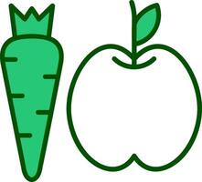 Healthy Food Vector Icon