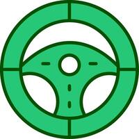 Steering Wheel Vector Icon