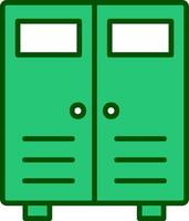 Lockers Vector Icon