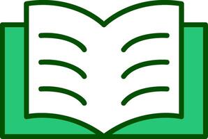 Book Pages Vector Icon