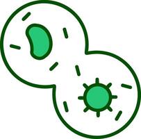 mitosis vector icono