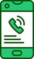 Phone Call Vector Icon