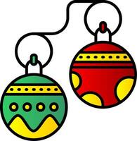 Jingle bell Filled Gradient Icon vector