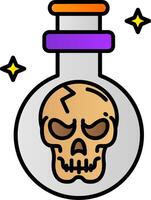 Potion Filled Gradient Icon vector