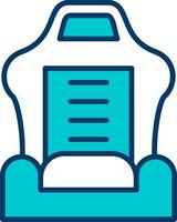 Car Seat Vector Icon