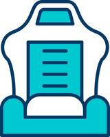 Car Seat Vector Icon