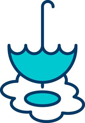 Umbrella Vector Icon