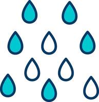 Rain Vector Icon