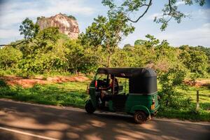 Side view of a three wheeler photo